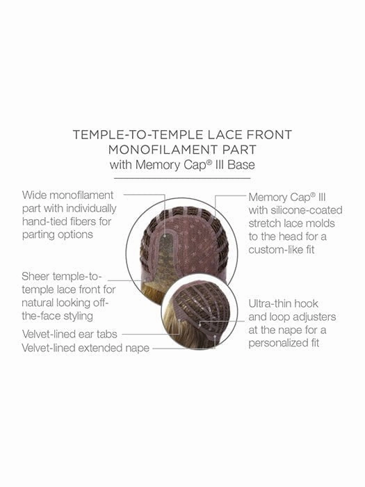 Accessories_Raquel Welch_Wigs Ahead of the Curve | Synthetic Lace Front Wig (Mono Part)