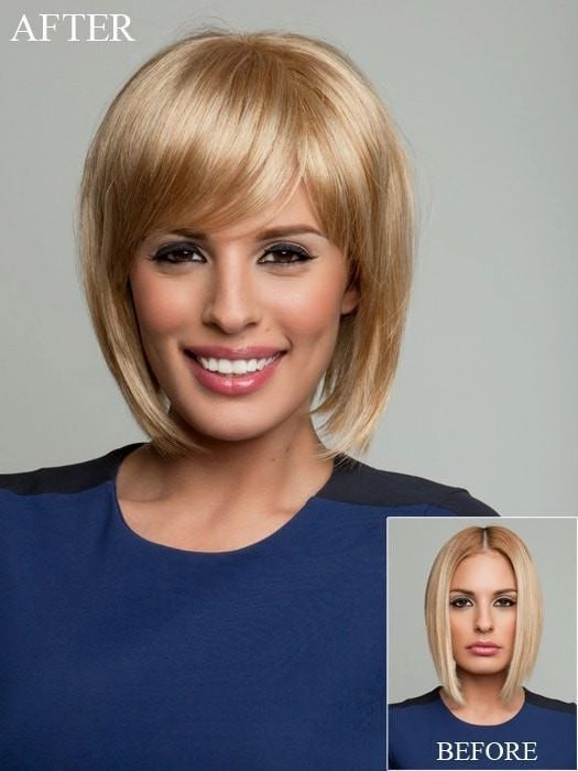 Accessories_Raquel Welch_Wigs Faux Fringe | Synthetic Hair Topper (Mono Part)