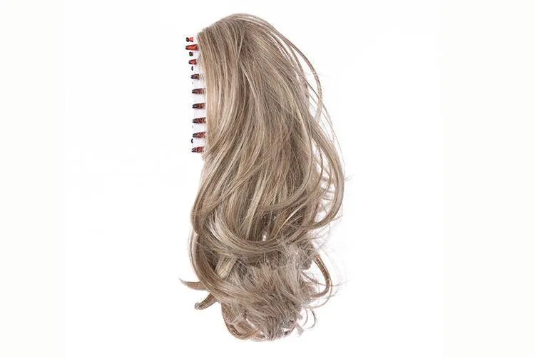 Accessories_Toni Brattin_Wigs Layered Flip Pony Hairpiece by Toni Brattin | Heat Friendly Synthetic Ponytail (Clip-In) | Clearance Sale Open Box (Unworn - Like New)