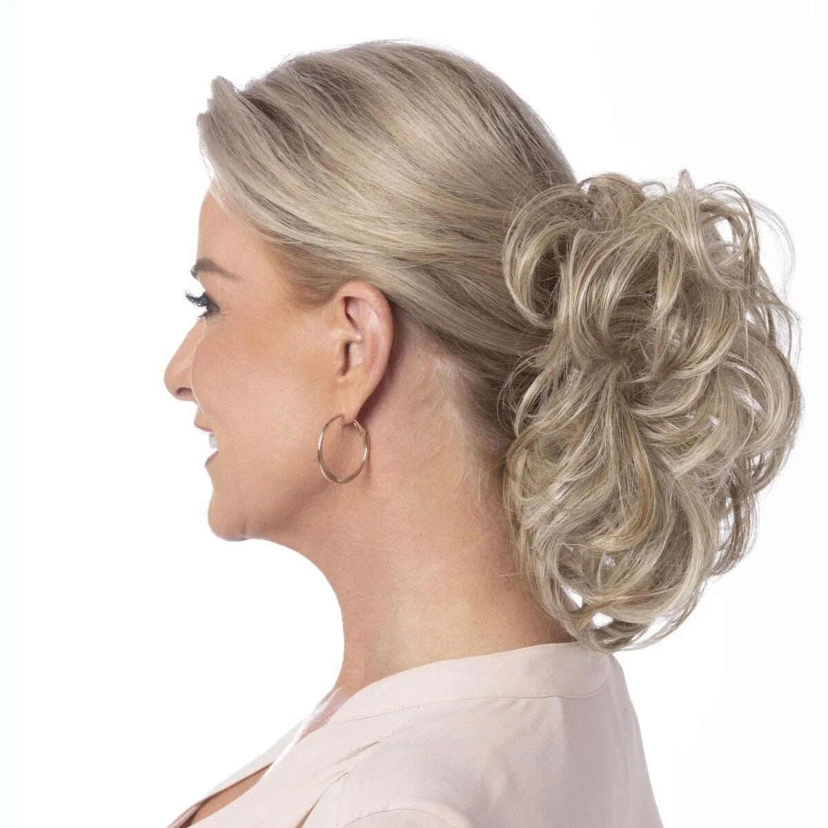 Accessories_Toni Brattin_Wigs Ponytail Curls 4" Clip Reversible HF Ponytail by Toni Brattin - FINAL SALE (Non-Returnable/Non-Exchangeable)