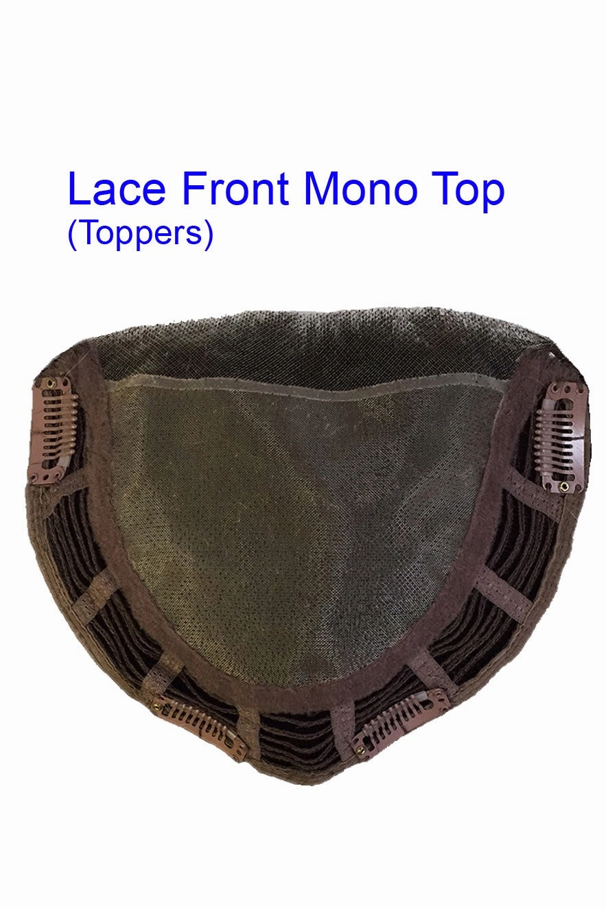 Belle Tress Toppers - Lace Front Mono Top Peerless 16  (#7015)