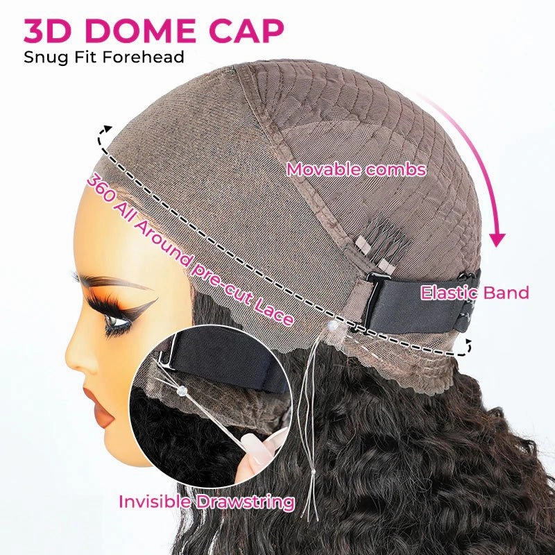 Human Hair 360 Lace Front Wigs Body Wave 360 Lace Wig Transparent Lace Frontal Wigs Black Color - GeetaHair