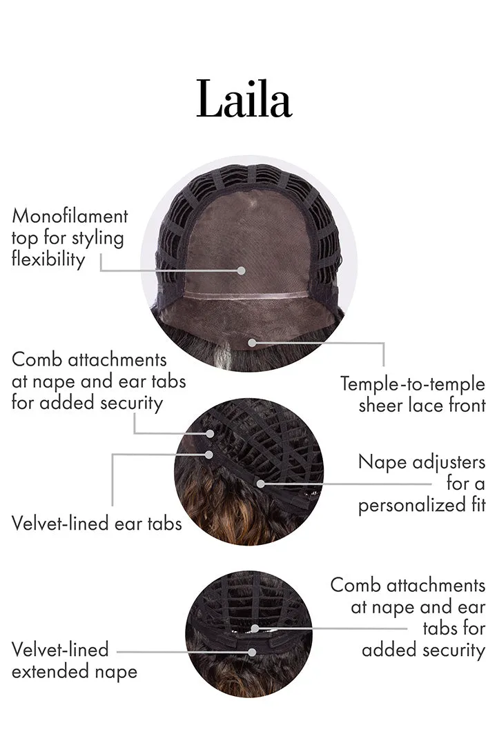 Laila Wig by Kim Kimble | Heat Friendly Synthetic Hair | Average Cap