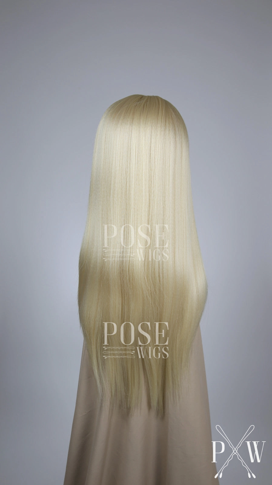 Oasis Bleach Blonde - Hard Front Wig