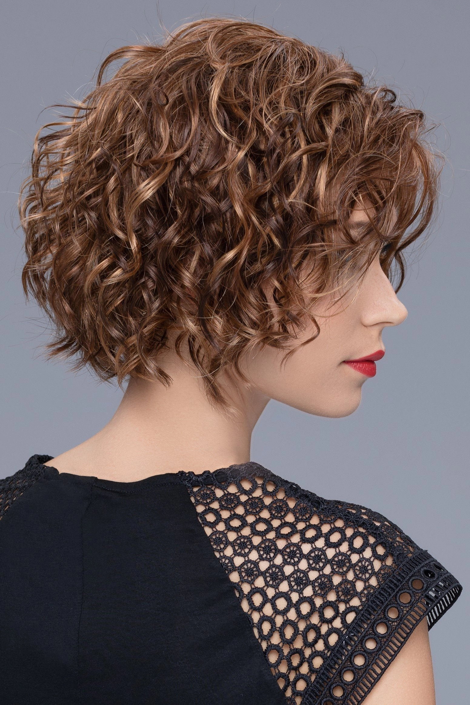 Sale - Ellen Wille Wigs - Turn - Color: Dark Chocolate Rooted (4.33)