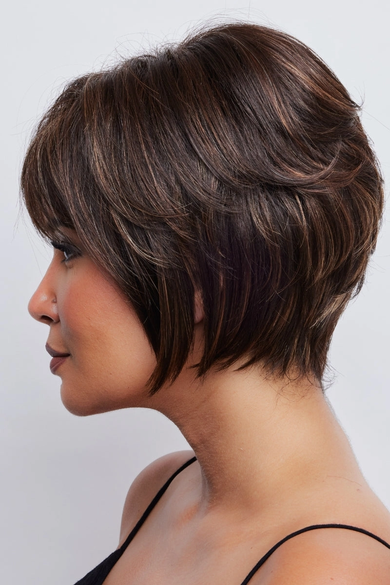 Sale - Noriko Wigs - Zeal (#1725) - Color: Icy Caviar