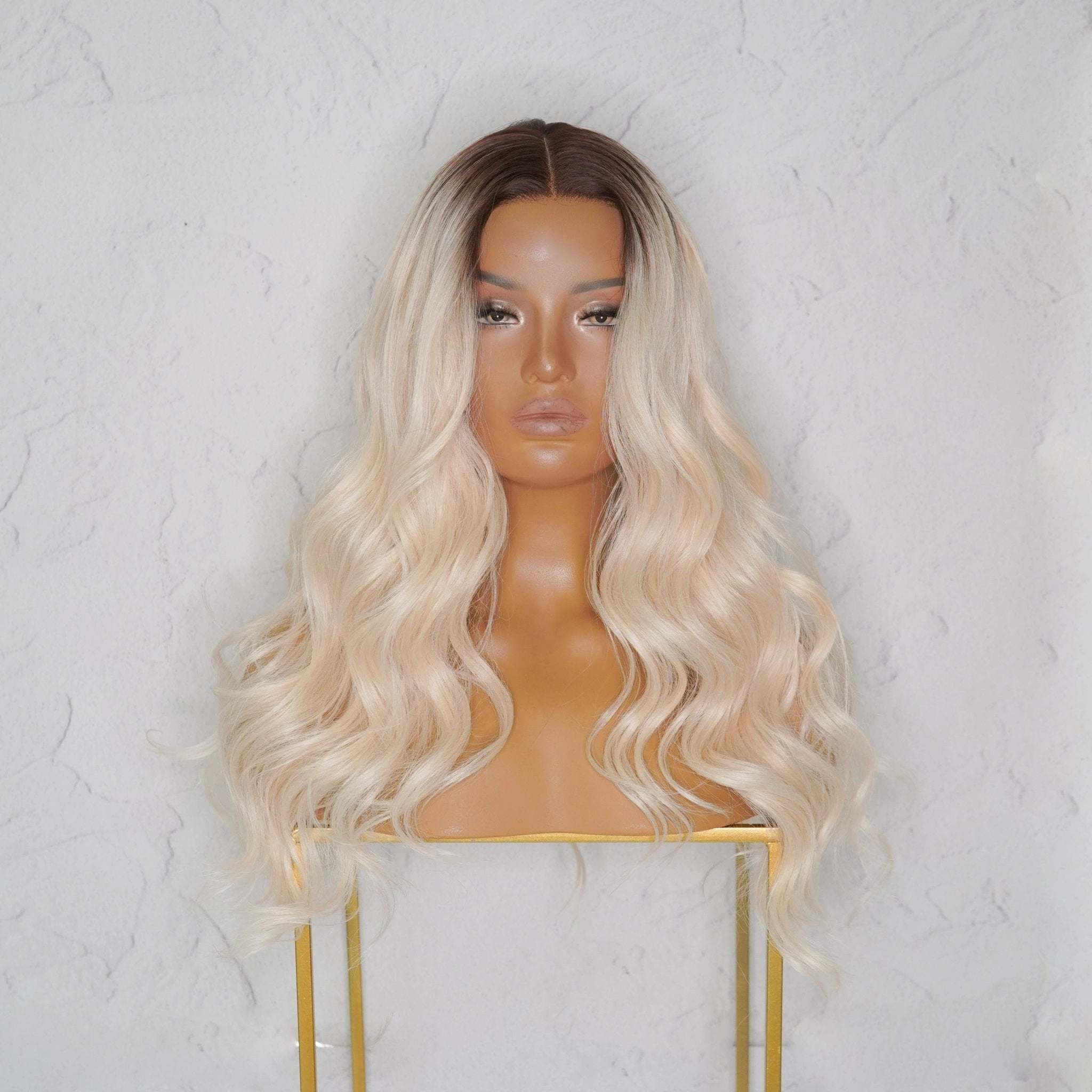 TABITHA Ombre Platinum Lace Front Wig