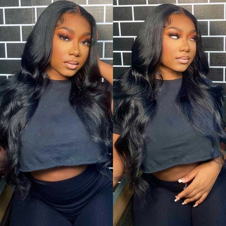 Tuneful 134 Undetectable HD Lace Full Frontal Wigs 5x5 HD Lace Raw Virgin Hair Body Wave Wigs