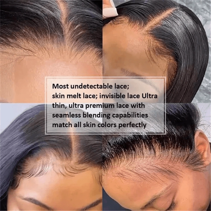 Tuneful 134 Undetectable HD Lace Full Frontal Wigs 5x5 HD Lace Raw Virgin Hair Body Wave Wigs