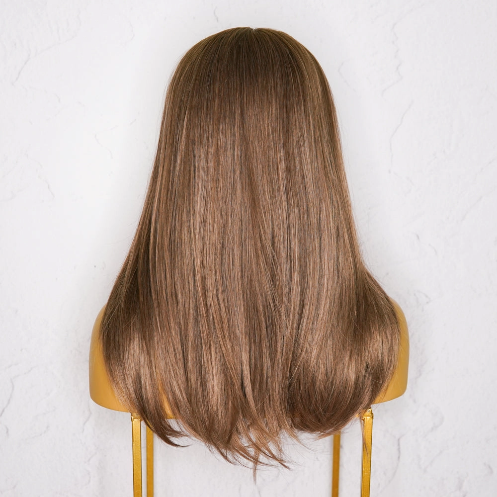 ZYPHER Ash Brown 13x6 Lace Front Wig